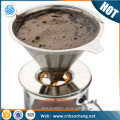 Bester Kaffeetrichter des rostfreien Stahls / Kaffee Percolator / Kaffee Dripper